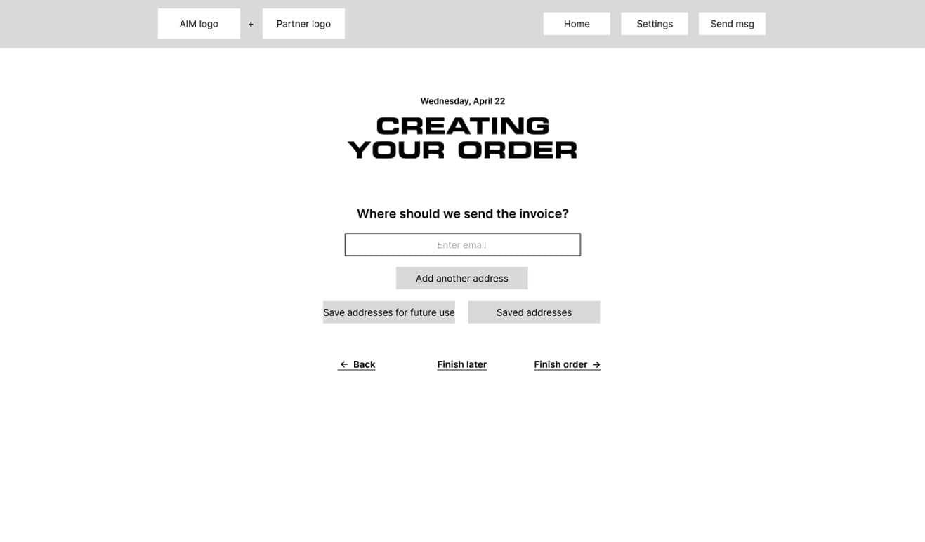 Wireframe UI — image 1